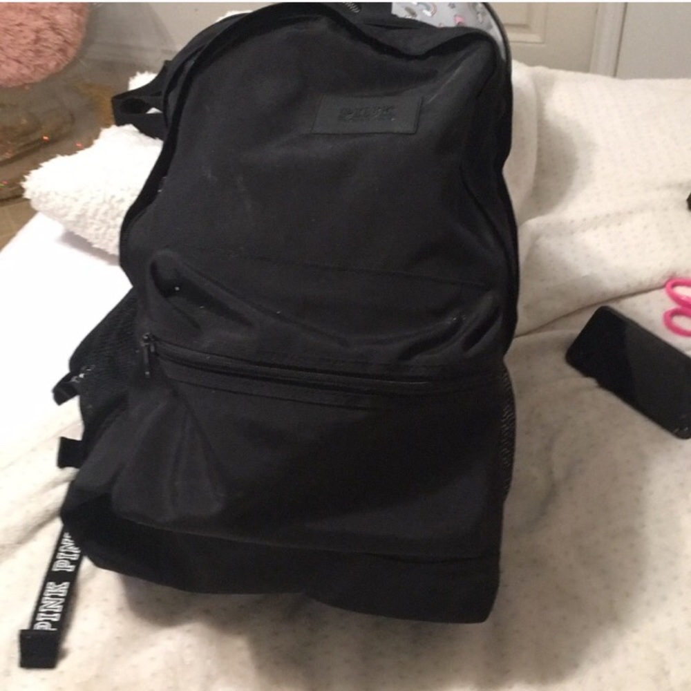 Pink backpack